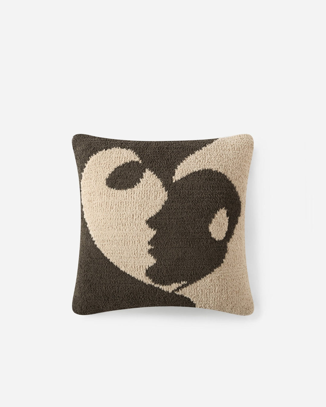 Soft, Warm, and Stylish Cozy Face Print Throw Pillow - The Rug Decor