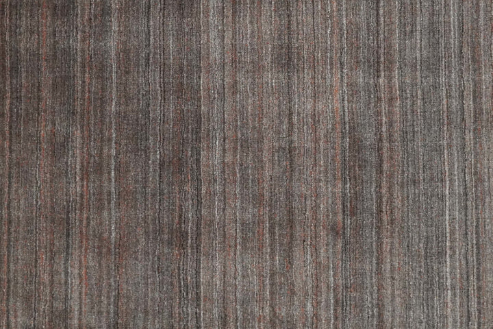 Solid Brown Scandinavian 5x7 Blended Wool Flatwoven Area Rug, Dinning, Kids Rug | HL17 - The Rug Decor