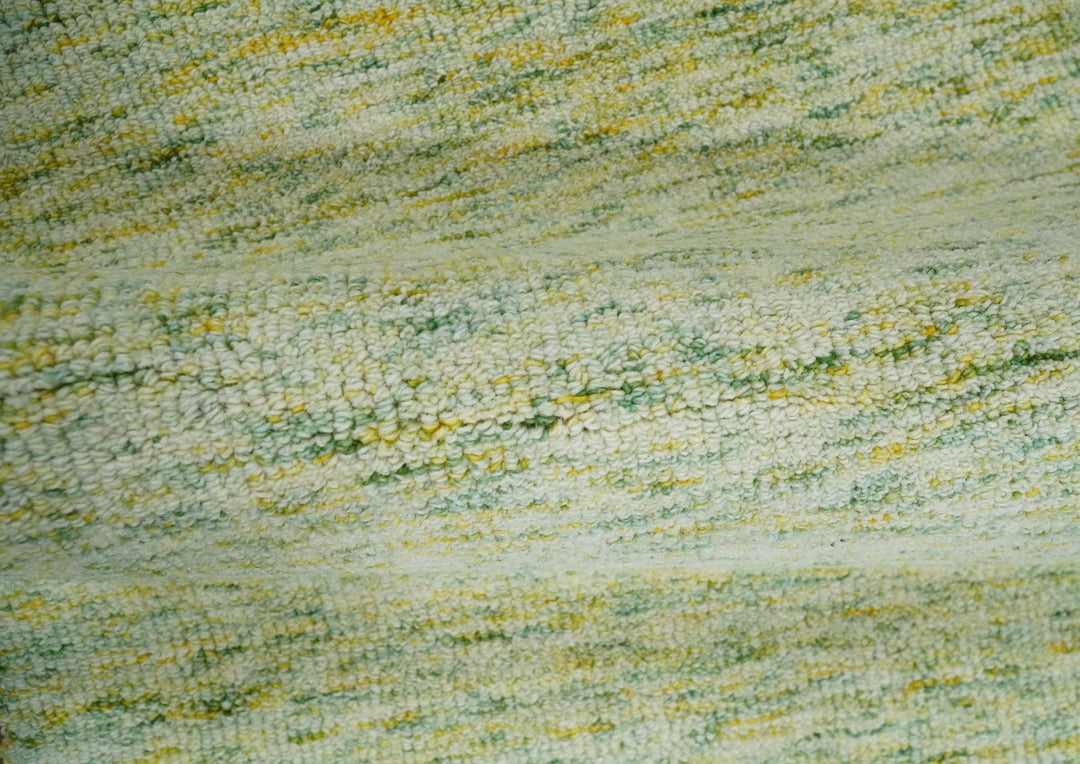 Solid Moss Greeen Ivory and Gold Abstract Hand Tufted 2x3, 3x5, 5x8, 6x9, 8x10 and 9x12 Natural Wool Area Rug | UL58 - The Rug Decor