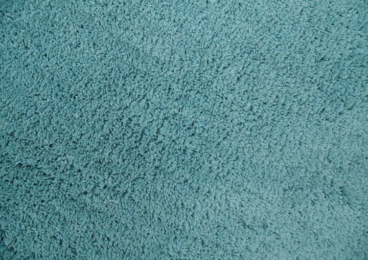 Solid Plush and Soft 3x5, 4x6 and 5x7 Hand Woven Shag Teal Area Rug - The Rug Decor