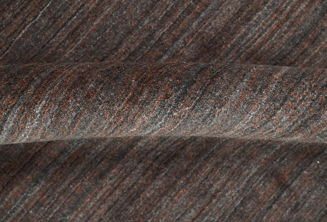 Solid Tan Scandinavian 5x7 Blended Wool Flatwoven Area Rug, Dinning, Kids Rug | HL19 - The Rug Decor