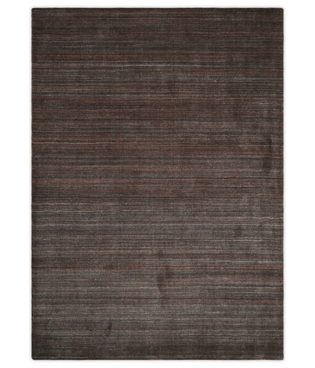 Solid Tan Scandinavian 5x7 Blended Wool Flatwoven Area Rug, Dinning, Kids Rug | HL19 - The Rug Decor
