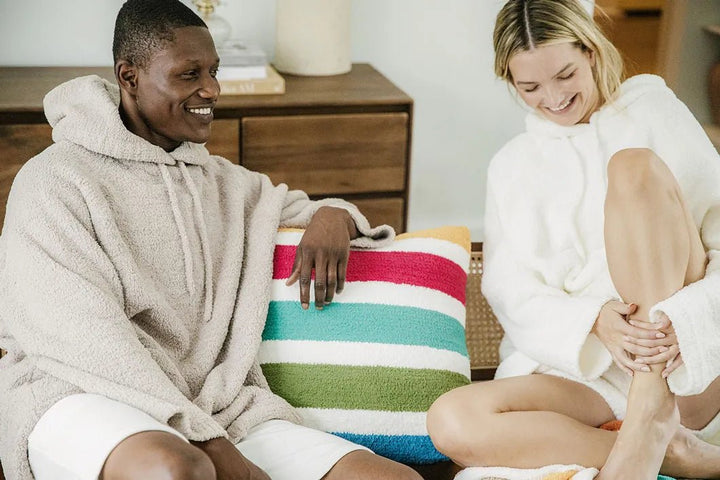 Striped Nautical and Vibrant 20x20 Inches Throw Pillow - The Rug Decor