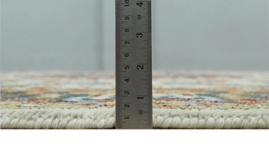 Tabriz Antique Persian 5x8, 6x9, 8x10, 9x12, 10x14 and 12x15 Hand Knotted Ivory, Charcoal and Rust Modern Traditional Persian Wool Rug | TRDCP900 - The Rug Decor