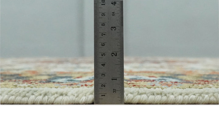 Tabriz Antique Persian 5x8, 6x9, 8x10, 9x12, 10x14 and 12x15 Hand Knotted Ivory, Charcoal and Rust Modern Traditional Persian Wool Rug | TRDCP900 - The Rug Decor