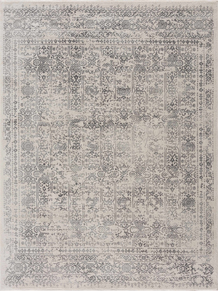 Traditional Beige ang Gray Medium Pile Multi Size Area Rug - The Rug Decor