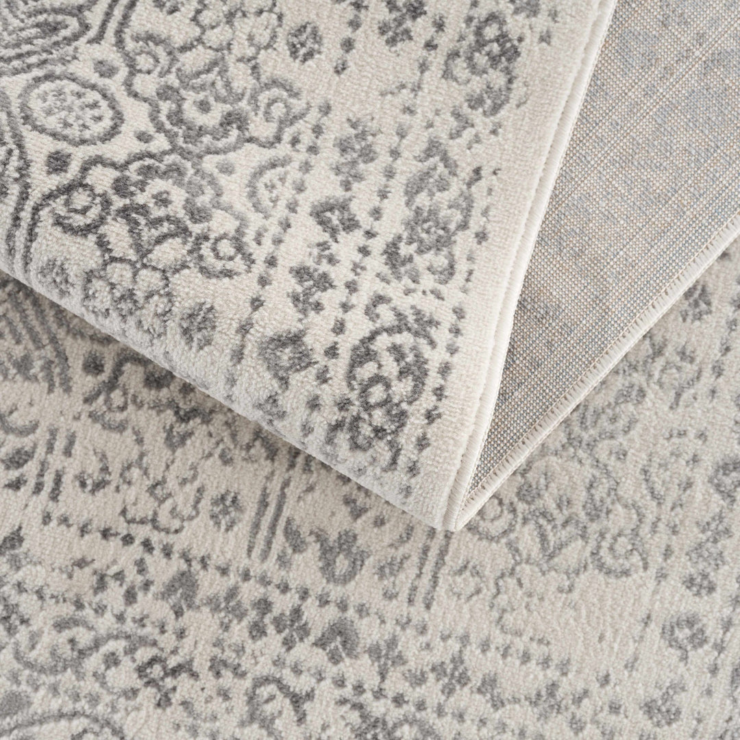Traditional Beige ang Gray Medium Pile Multi Size Area Rug - The Rug Decor