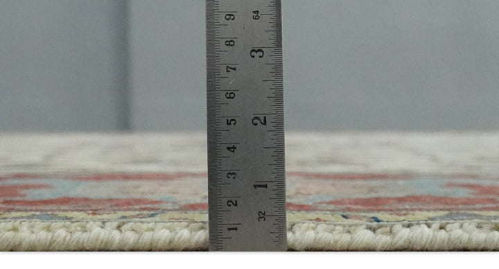 Traditional Floral Beige and Brown Vintage Style Hand knotted 8x10 wool Area Rug - The Rug Decor