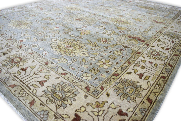 Traditional Handcrafted Hand Spun New Zealand Wool 8' by 10' Area Rug |The Rug Decor | TRD719810 - The Rug Decor