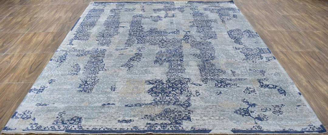Traditional Handmade Silk and Wool 8'x10' Area Rug | The Rug Decor | TRD1635810 - The Rug Decor