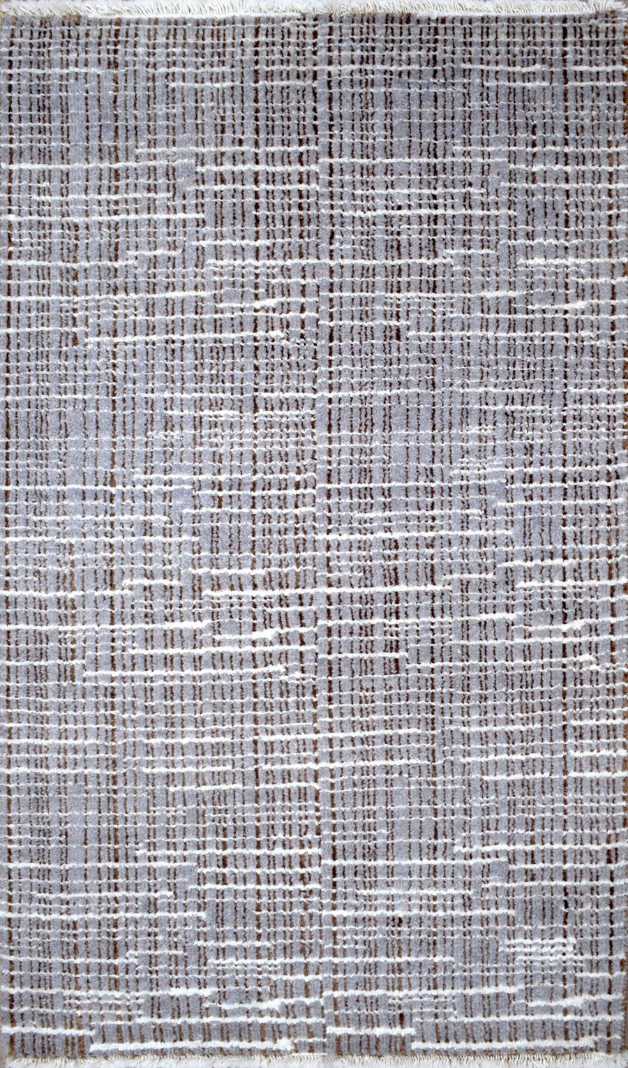 Traditional Handmade Wool & Viscose 2' by 3' Area Rug | TRD154523 - The Rug Decor