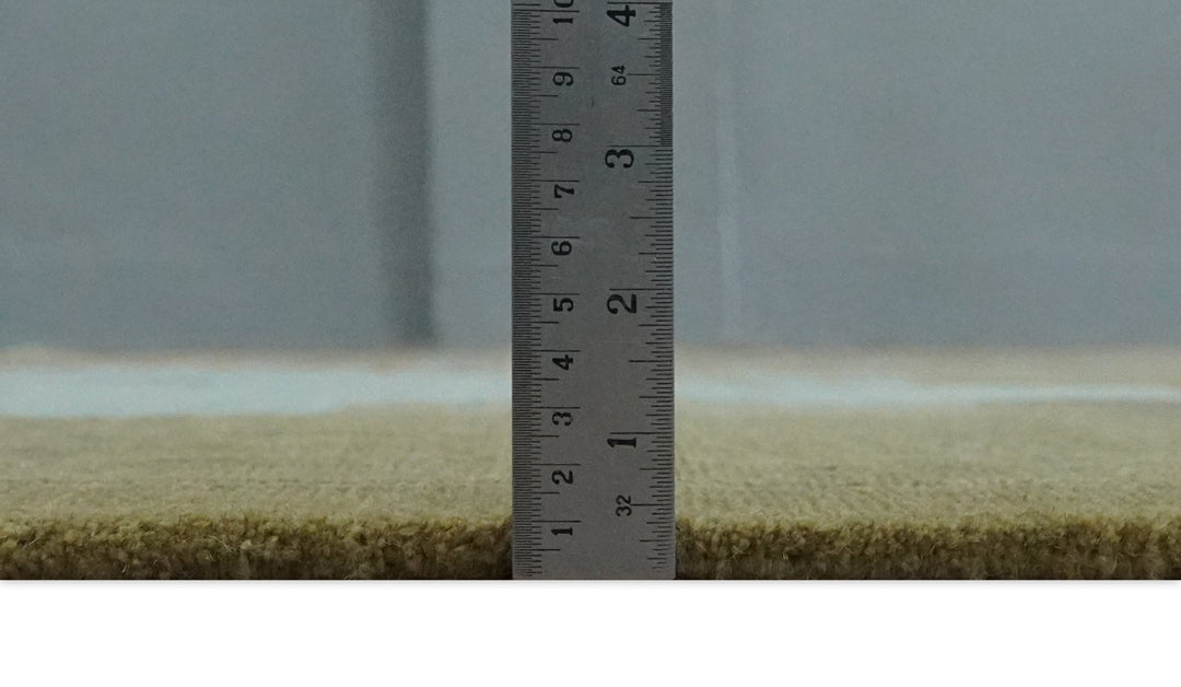 Traditional Leaf Hand woven Olive, Green and Aqua Indoor wool Area Rug - The Rug Decor