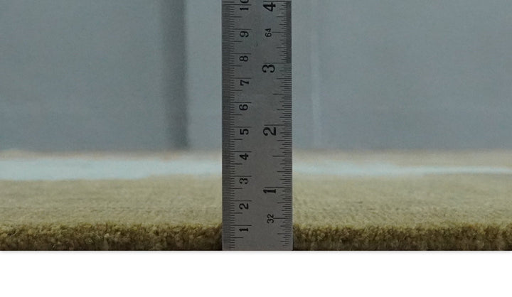 Traditional Leaf Hand woven Olive, Green and Aqua Indoor wool Area Rug - The Rug Decor