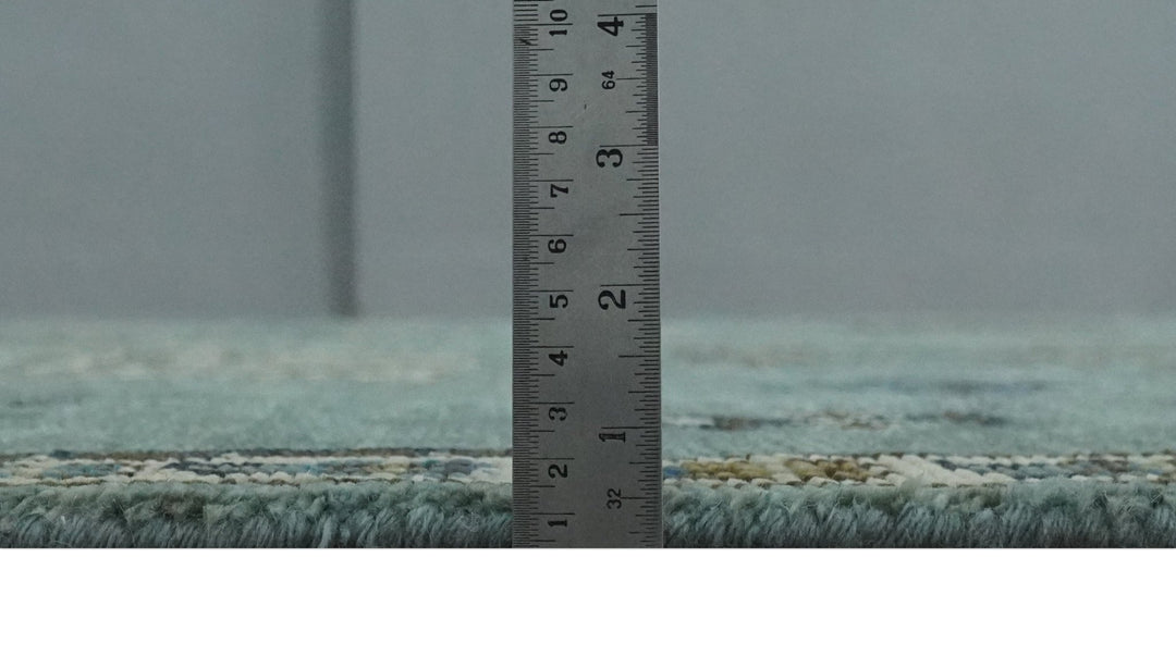 Tree of Life Green Traditional Hand Knotted Turkish Design Multi Size Wool Area Rug - The Rug Decor