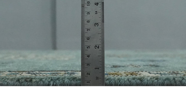 Tree of Life Green Traditional Hand Knotted Turkish Design Multi Size Wool Area Rug - The Rug Decor