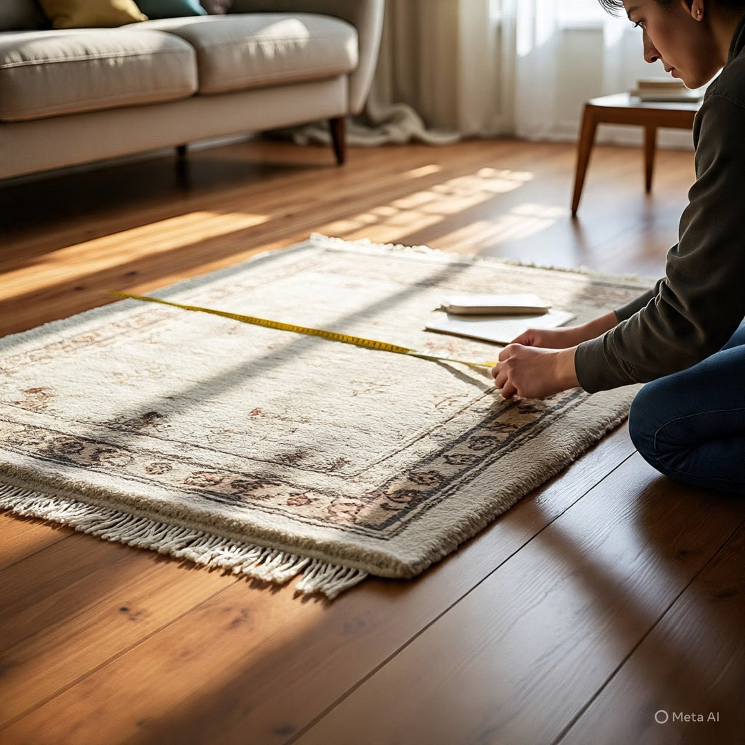 How Big is a 3’x5’ Rug? Size Guide + Room Placement Idea - The Rug Decor