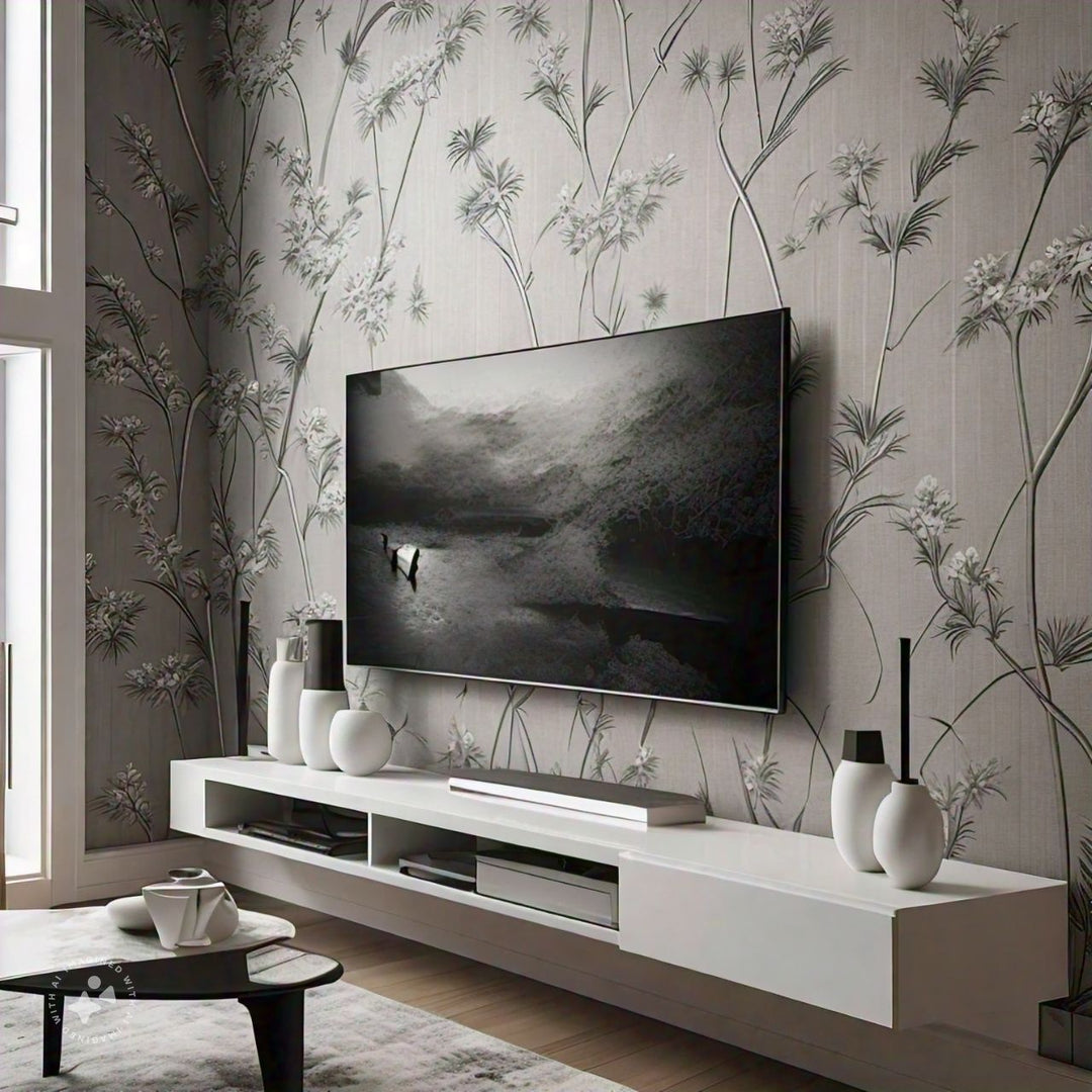 How To Apply A Peel And Stick Wallpaper, The Easy Way - The Rug Decor
