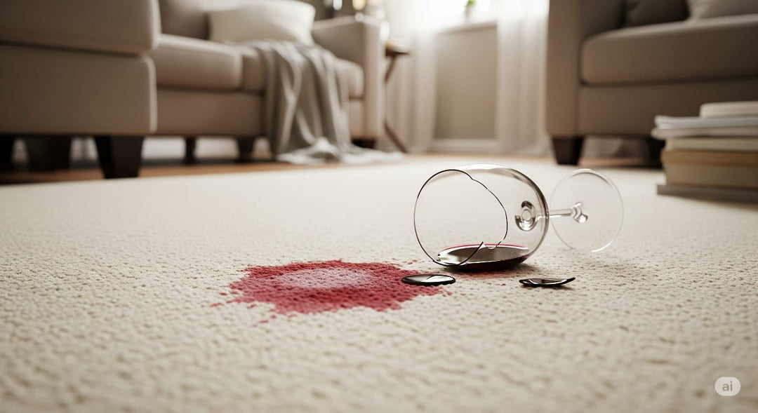 How to Get Red Wine Out of a Carpet: Step-by-Step Stain Removal Guide - The Rug Decor