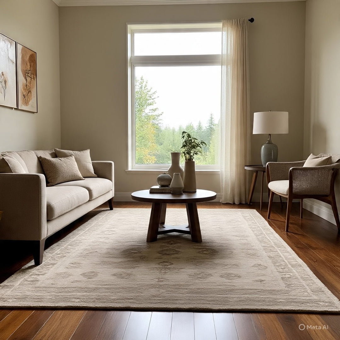 How to Place a Rug in a Living Room: A Complete Guide - The Rug Decor