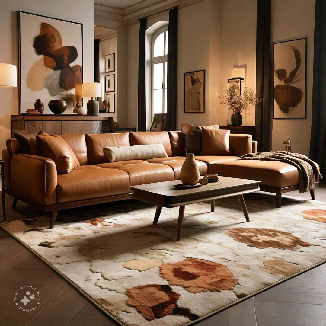 What Color Rug Goes with a Brown Couch? - The Rug Decor
