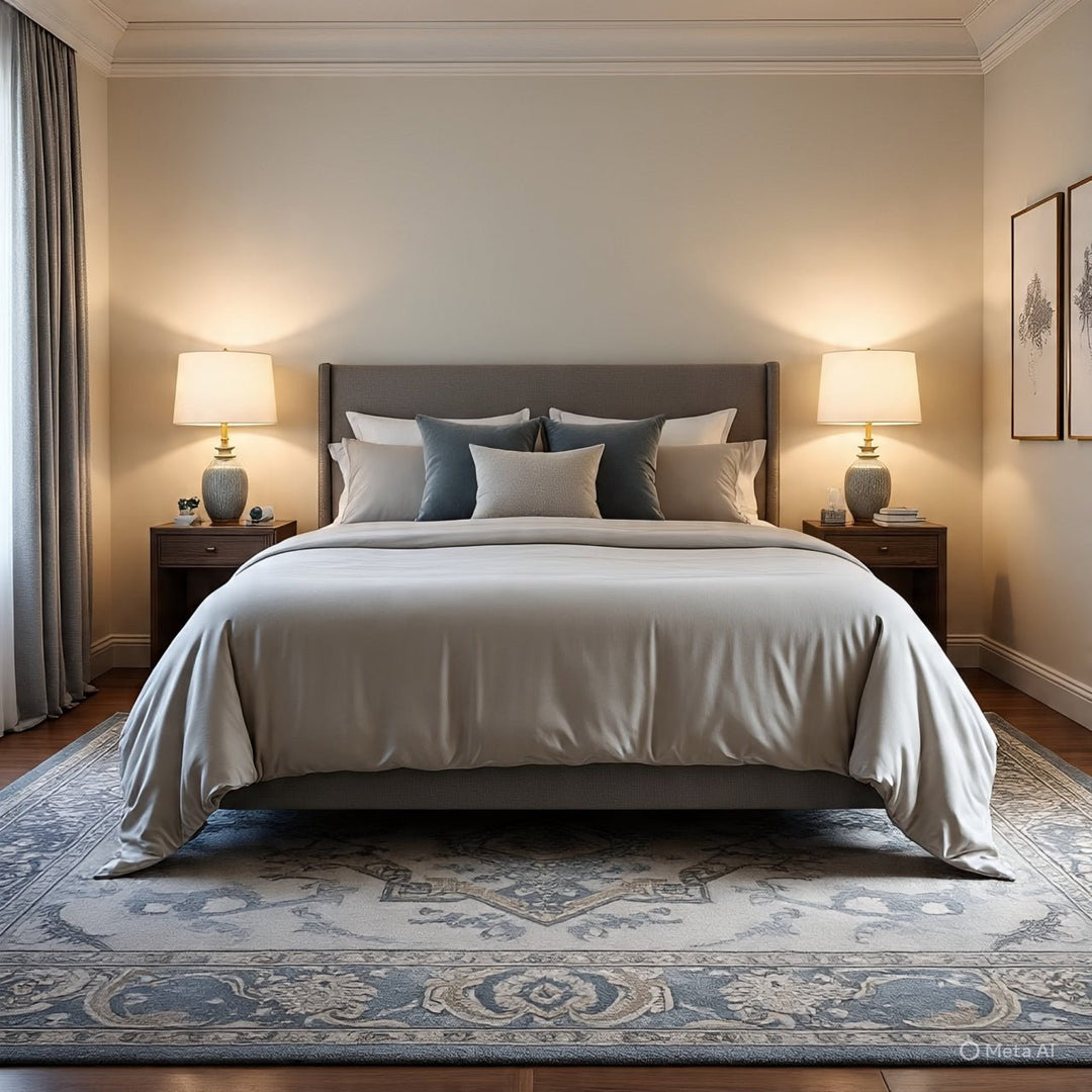 What is the Best Rug Size for a King Bed? - The Rug Decor