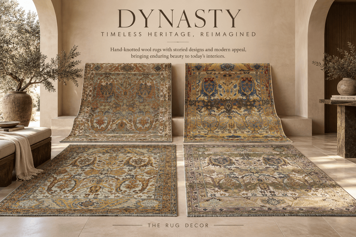 Dynasty — Timeless Heritage, Reimagined - The Rug Decor
