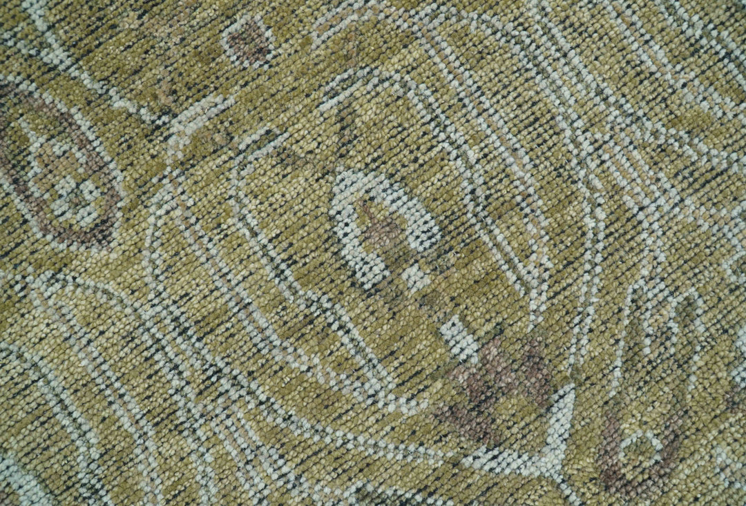 Dune Earthy Neutral Custom Made Camel Turkish Hand Knotted Wool Rug