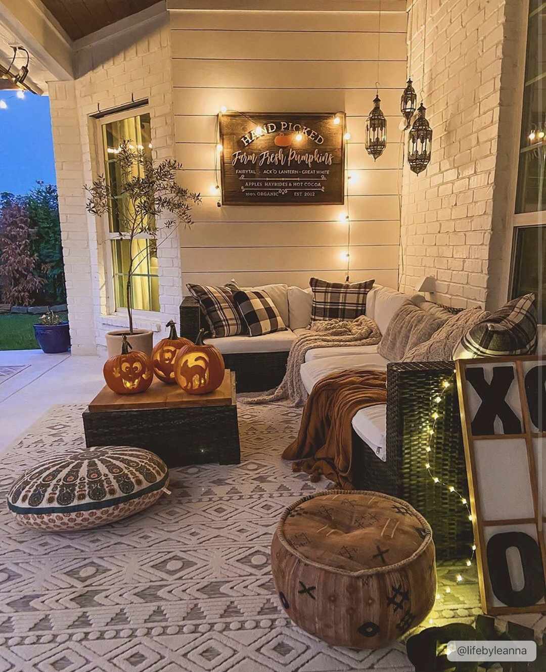 Mirani Ivory And Gray Modern Geometrical Design Outdoor Area Rug