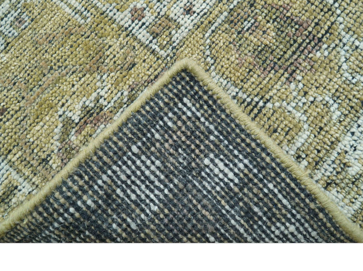 Dune Earthy Neutral Custom Made Camel Turkish Hand Knotted Wool Rug