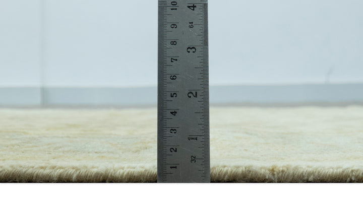 Traditional Oushak Design  Beige And Gray 4x6 Hand Knotted Wool Area Rug