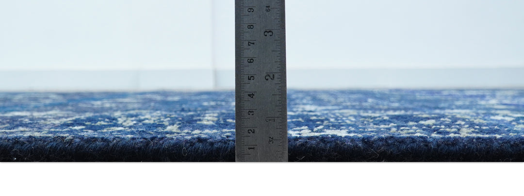 Tree of life Blue Traditional Style Hand knotted 5x8 Wool Area Rug