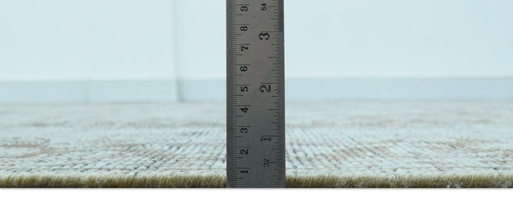 Jewel Custom Made Hand Knotted Traditional Design Brown Wool Area Rug