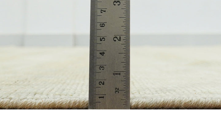 9x12 Antique Oriental Oushak Beige Hand knotted Wool Area Rug - The Rug Decor