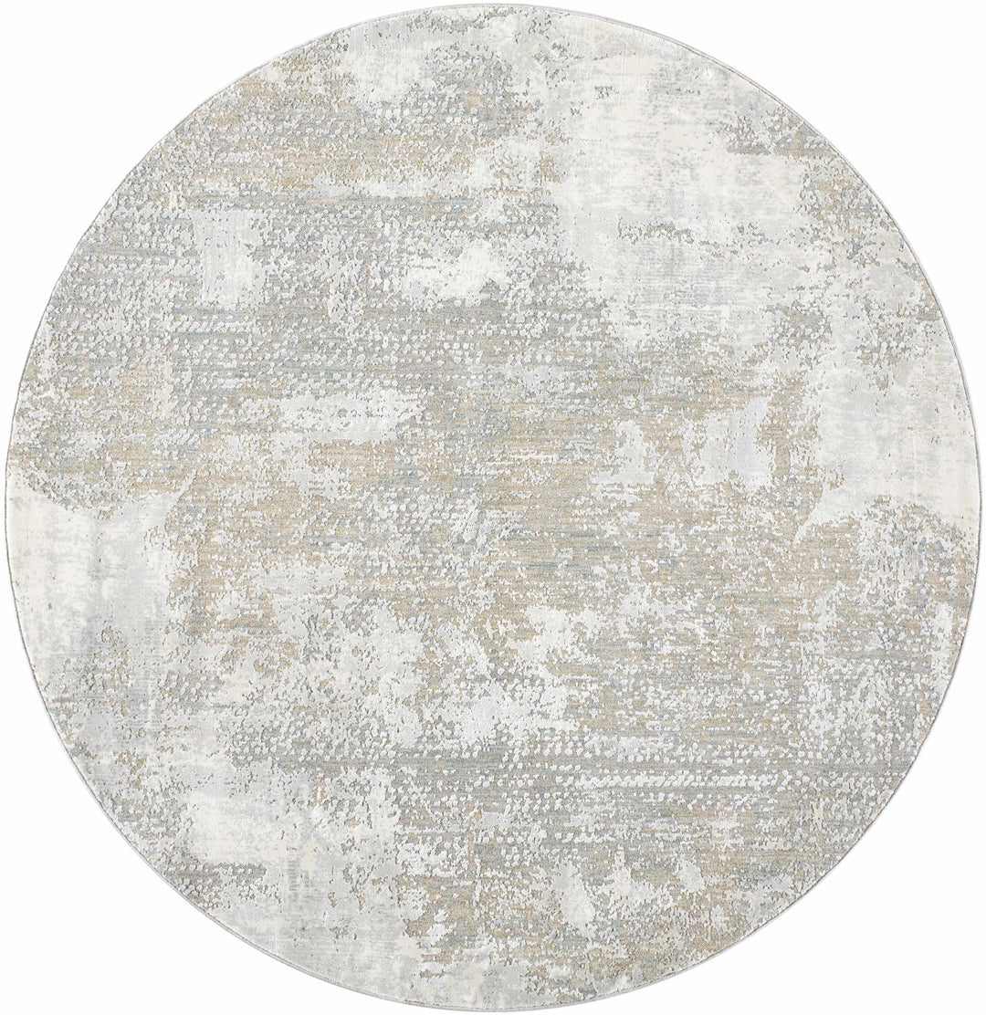 Adwoa Modern Abstract Design Gray & Brown Boutique Rug