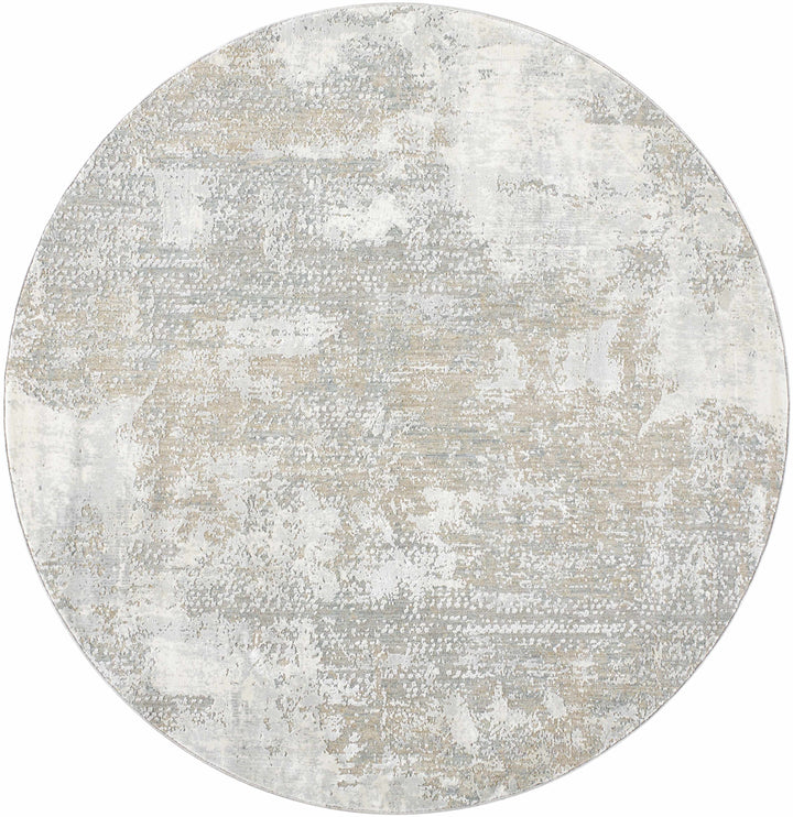 Adwoa Modern Abstract Design Gray & Brown Boutique Rug