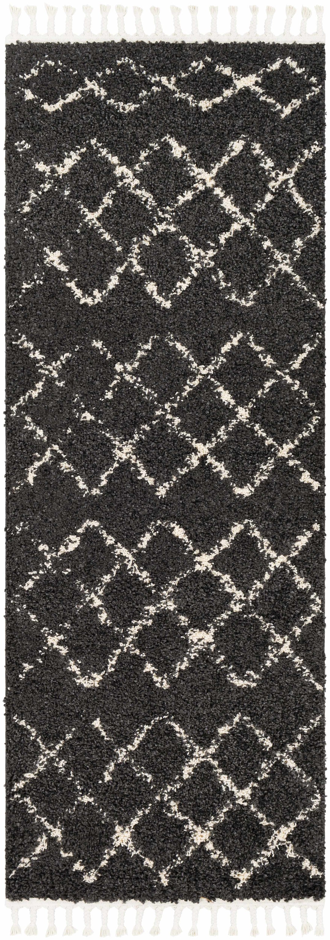 Ayden Black And Beige Modern Style Area Rug