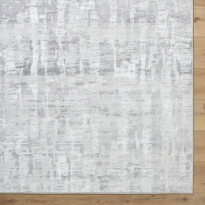 Branka Modern Abstract Design Ivory And Gray Area Rug
