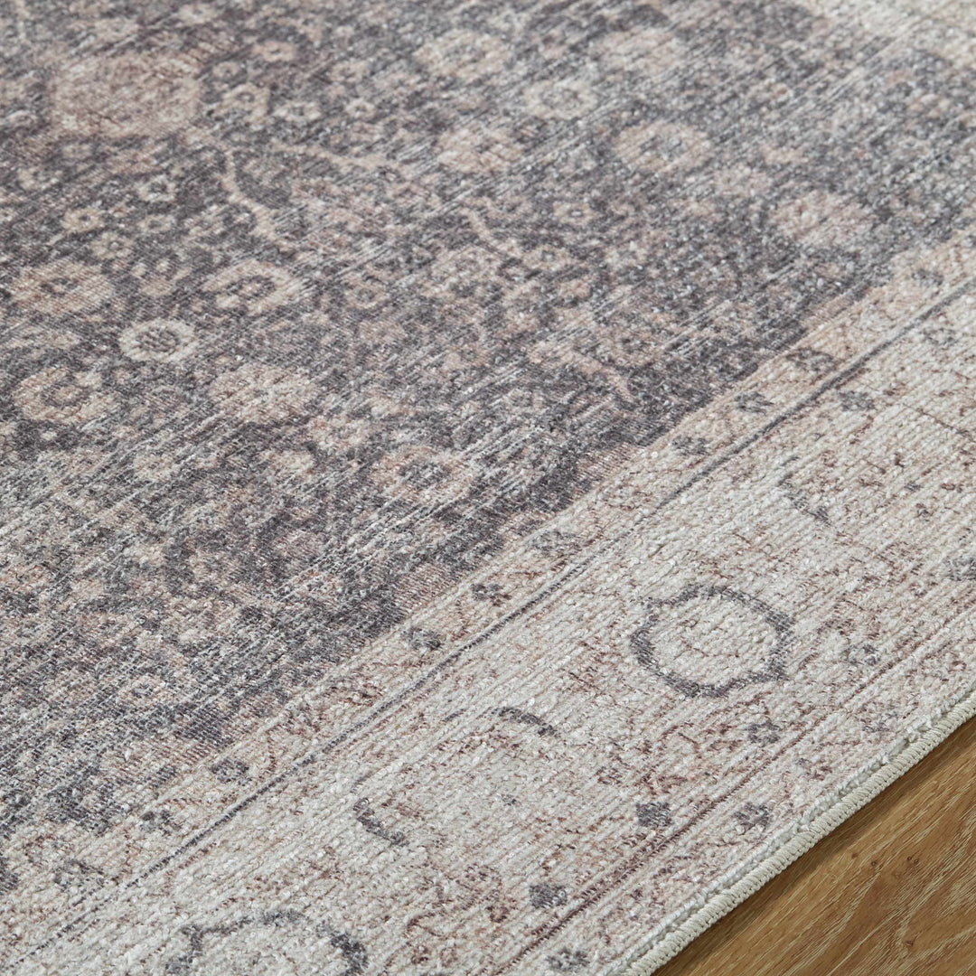 Spokane Traditional Style Brown And Beige Area Rug