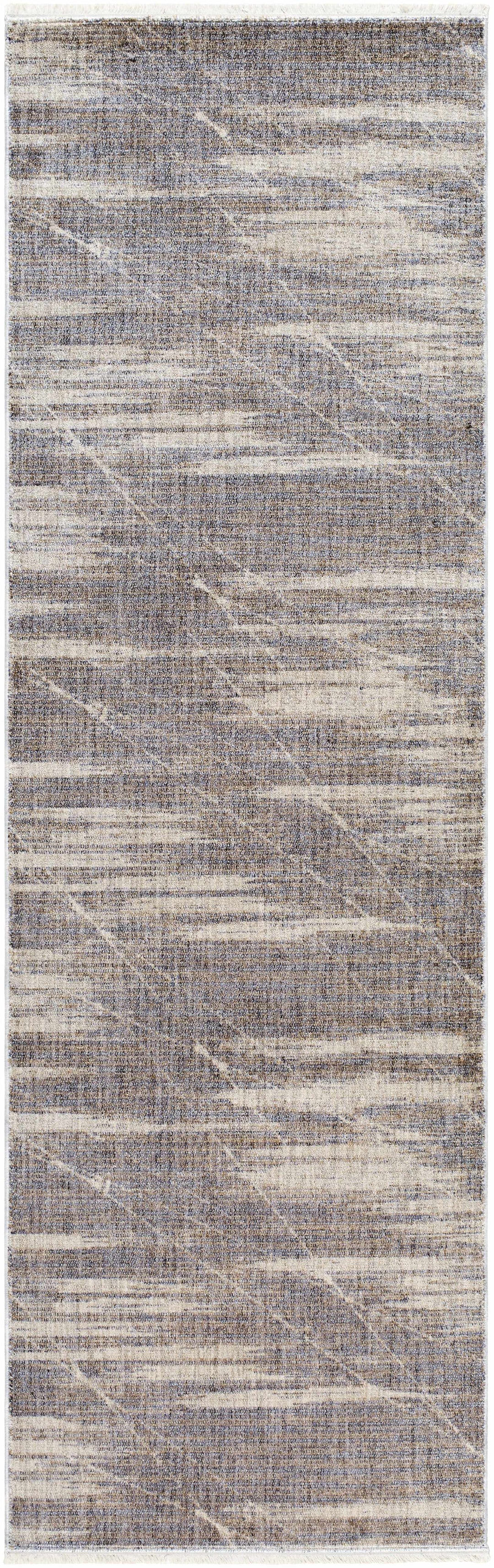 Usonia Contemporary Abstract Gray And Beige Area Rug