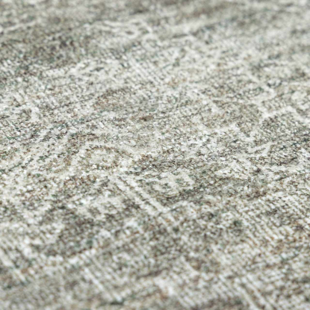Anakin Traditional Style Green Area Rug