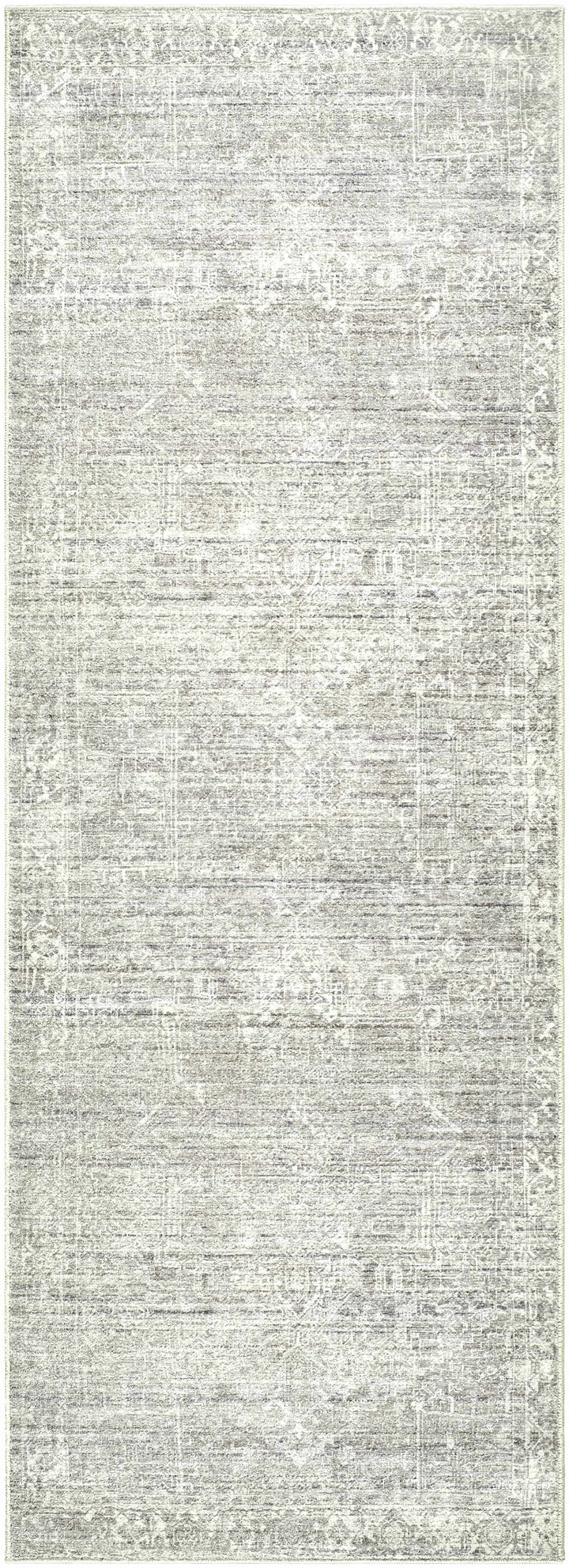 Anakin Traditional Style Gray And Silver Area Rug