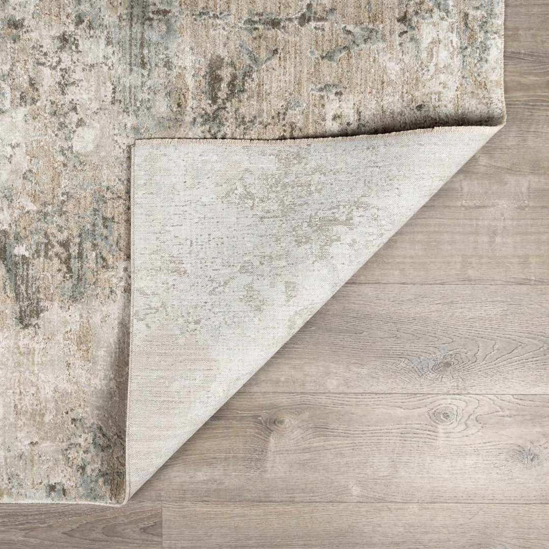 Bennet Modern Abstract Design Gray Area Rug
