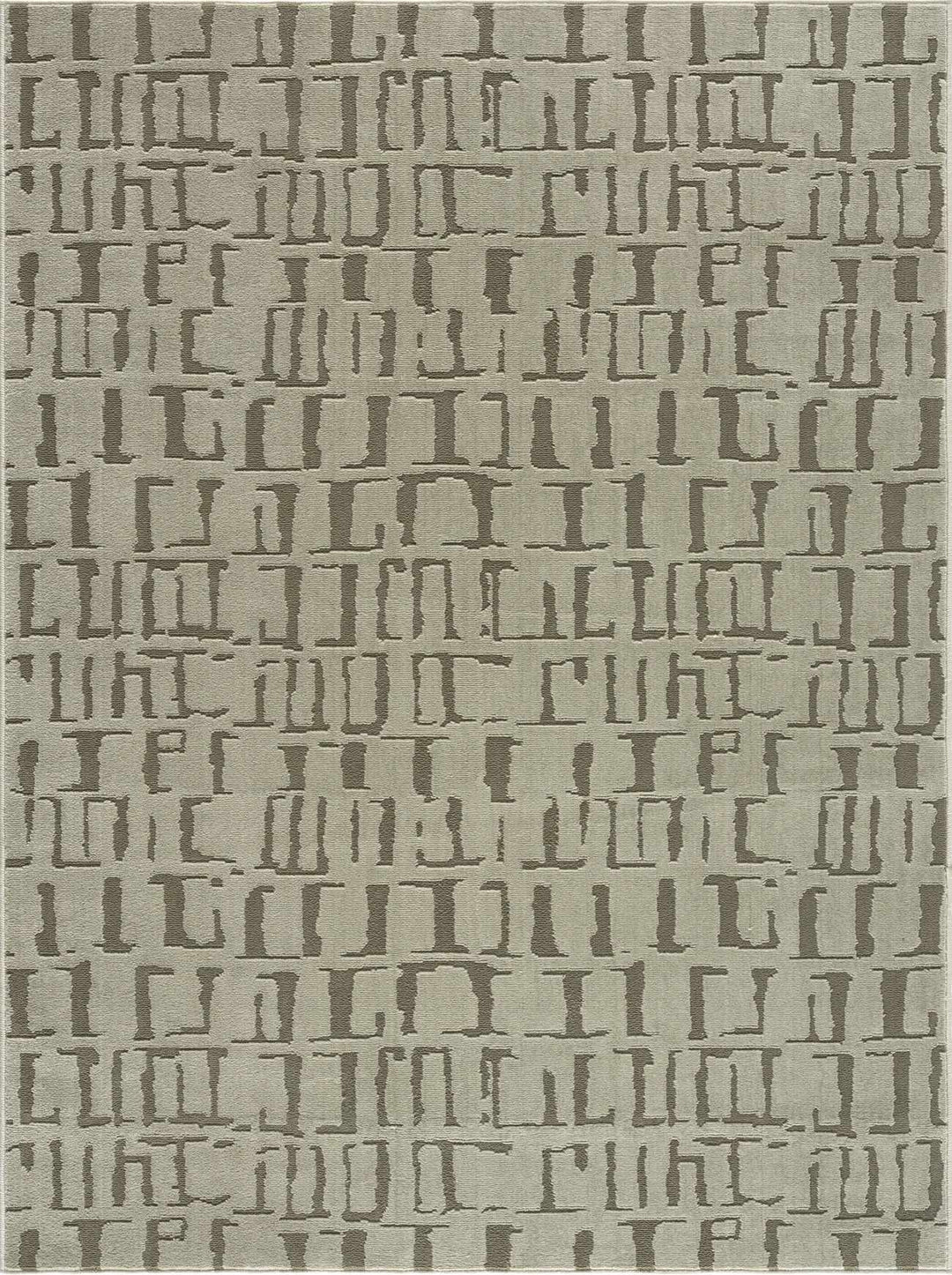 Dragan Green Contemporary Style Washable Area Rug