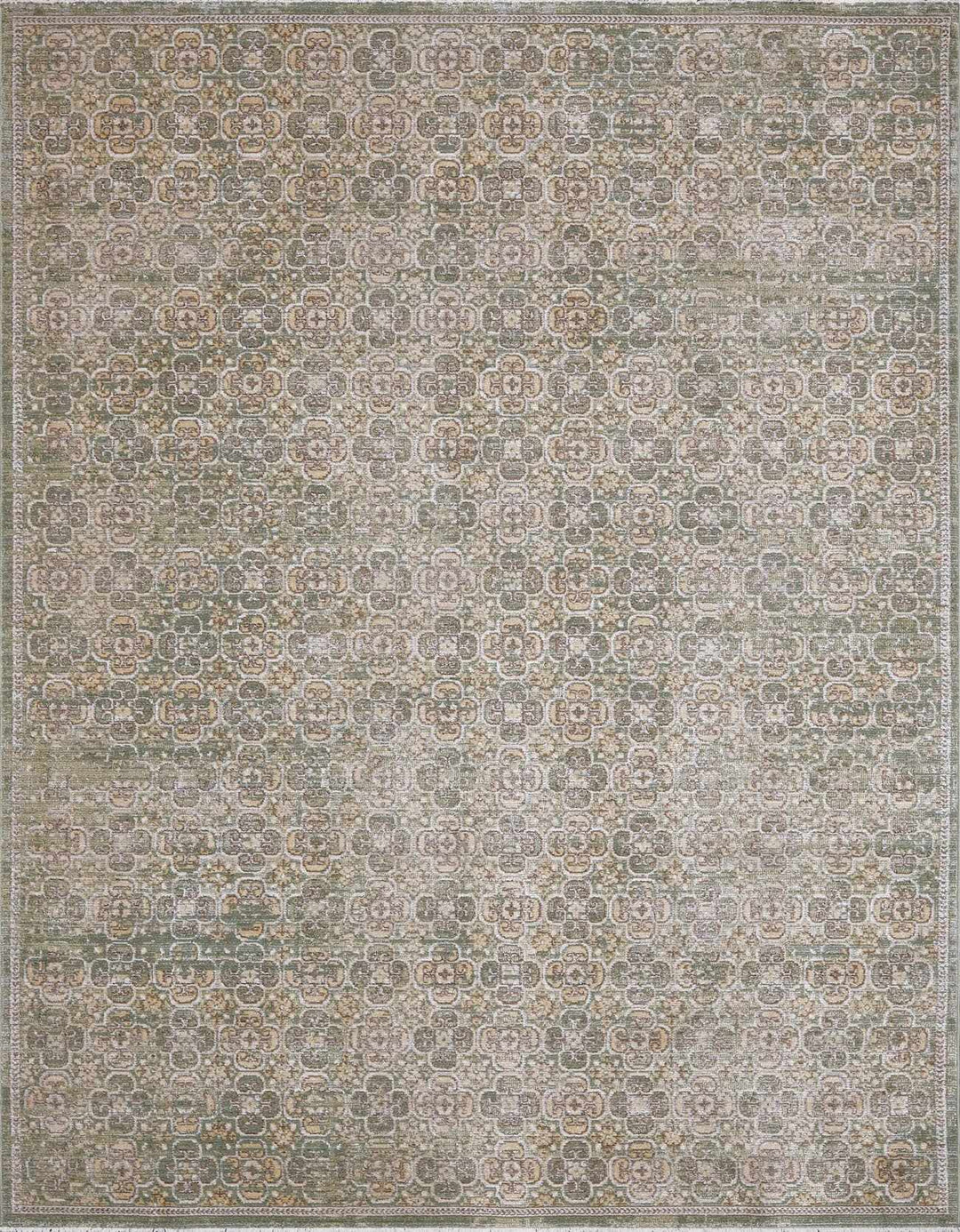 Allene Traditional Gray And Brown Machine Woven Rug