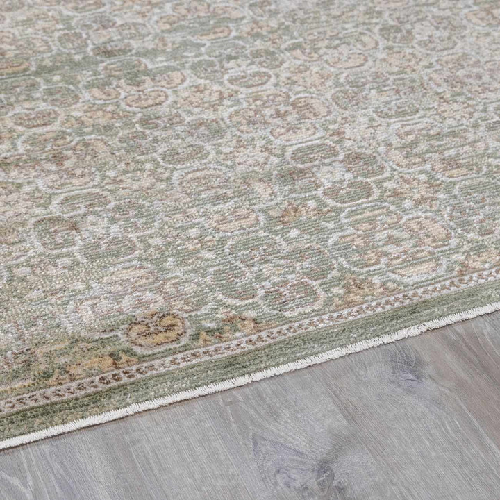 Allene Traditional Gray And Brown Machine Woven Rug