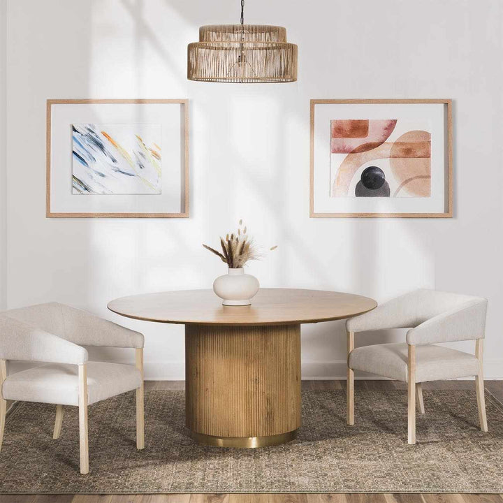 Allene Traditional Gray And Brown Machine Woven Rug