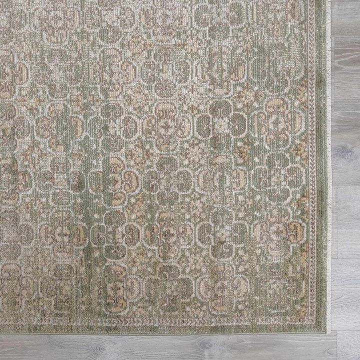 Allene Traditional Gray And Brown Machine Woven Rug