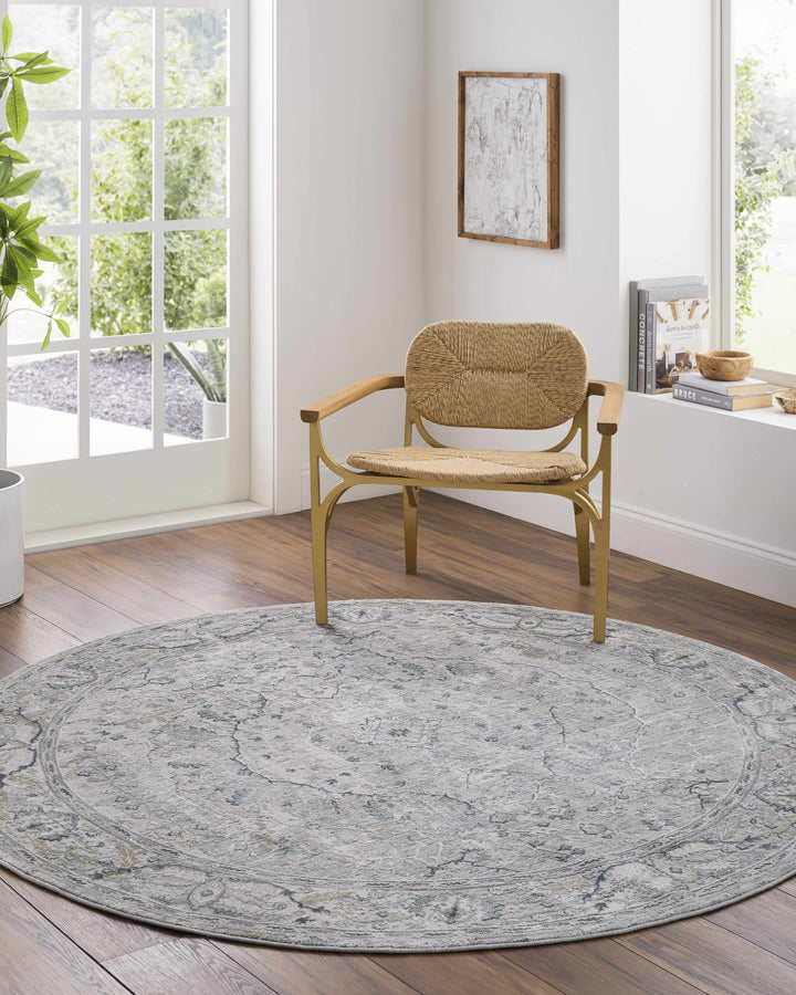 Bushnell Traditional Style Gray And Taupe Area Rug