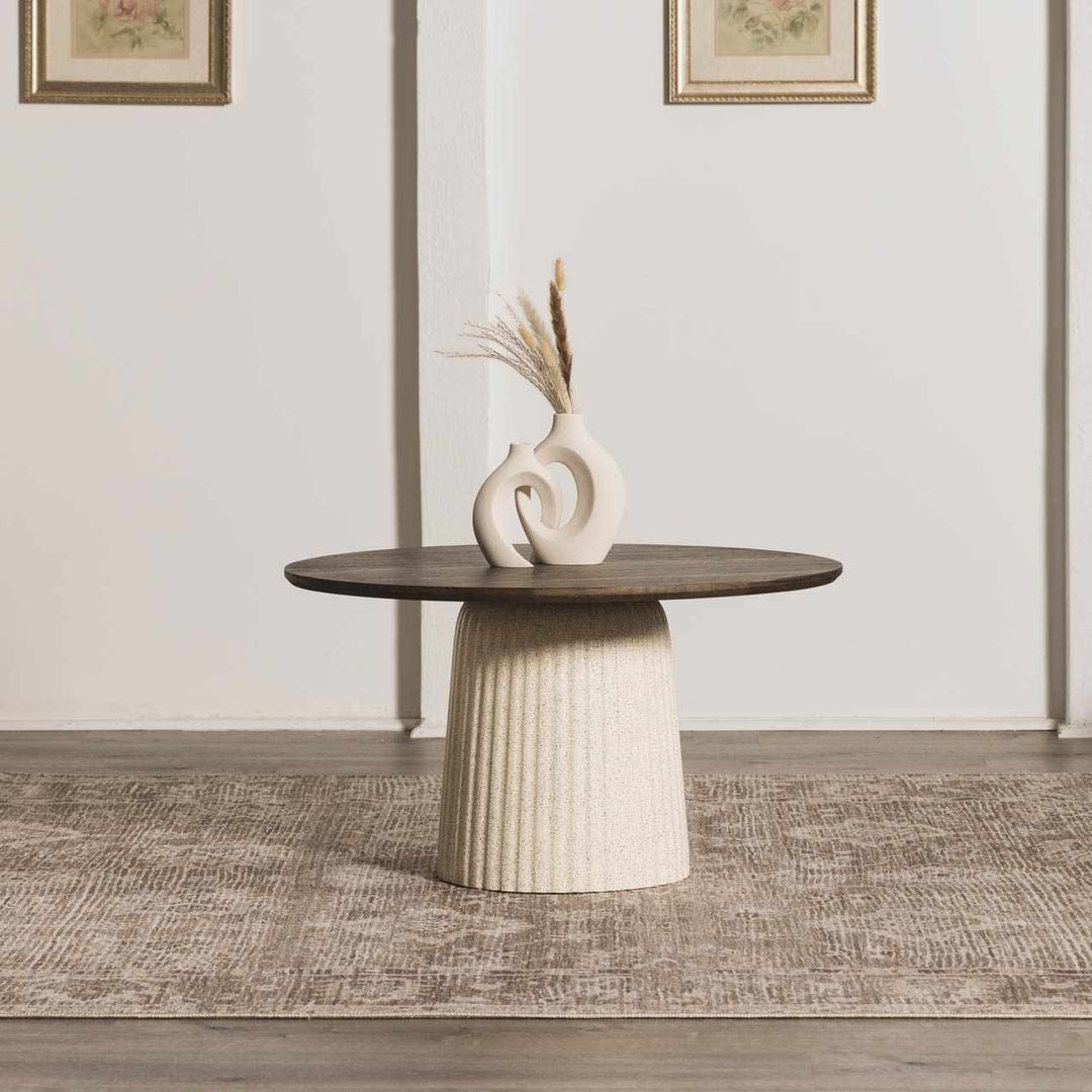Bricen Traditional Oushak Design Brown Area Rug