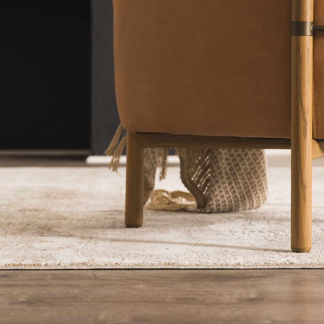 Bowdoinham Modern Abstract Design Gray And Beige Area Rug